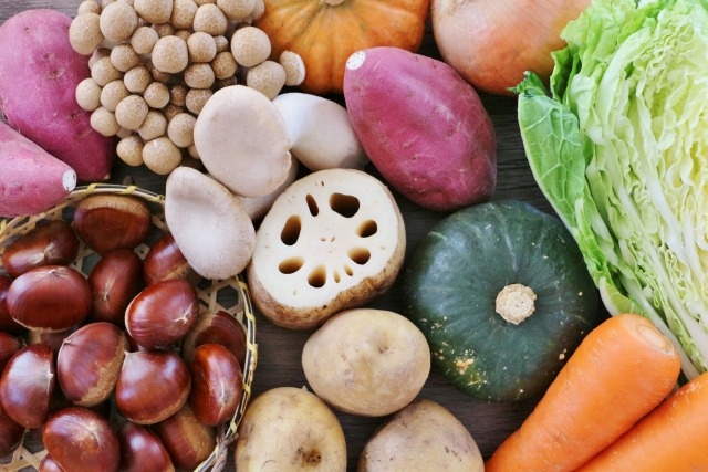 main vegetables from Ibaraki